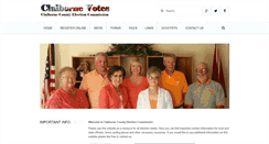 Desktop Screenshot of claibornevotes.com